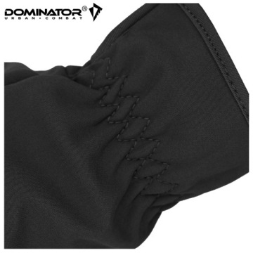 RĘKAWICE TAKTYCZNE WOJSKOWE WZMACNIANE SOFTSHELL DOMINATOR ZIMOWE CZARNE XL