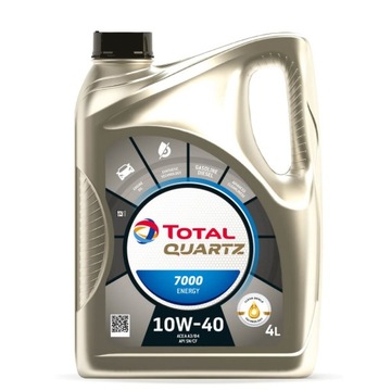 OLEJ TOTAL QUARTZ 10W40 4L 7000 ENERGY A OTO