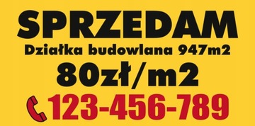 Рекламный баннер 200х100 ПРОДАЕТСЯ КВАРТИРА Участок ДОМ - БРЕЗЕНТОВЫЕ баннеры