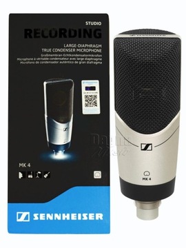 Sennheiser MK4 mikrofon wielkomembranowy, pojemnościowy, ch. kardioidalna