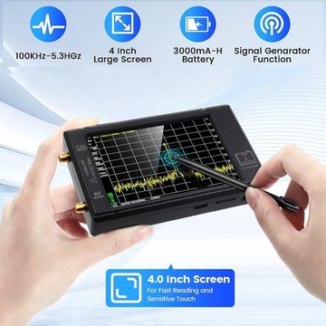 MIERNIK CZĘSTOTLIWOŚCI RADIOWYCH TESTER 100KHz-5.3GHz