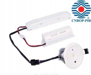Oczko awaryjne Starlet White 3W CNBOP 3h Warszawa