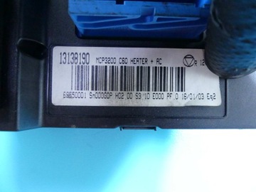 KONZOLA PANEL VENTILACE OPEL VECTRA C 13138190