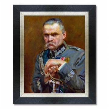 Obraz portret MARSZAŁEK JÓZEF PIŁSUDSKI RAMA