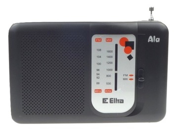Radio Przenośne ELTRA Sieciowo-Bateryjne AM FM