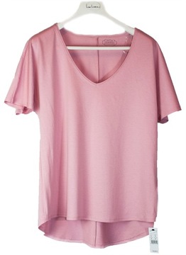Intimissimi BLUZKA T-SHIRT oversize RÓŻ BAWEŁNA SUPIMA jakość M jak L