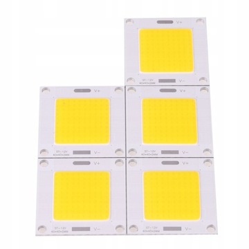 5 sztuk / zestaw High Power 50W COB LED