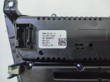 BMW F15 F16 PANEL OBSLUHY KLIMATIZACE KERAMICKÁ 6831952