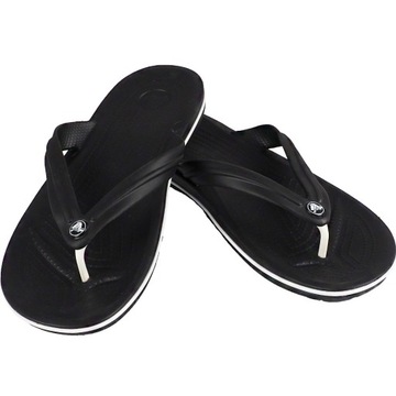 37-38 Klapki Crocs Crocband Flip czarne 11033 001