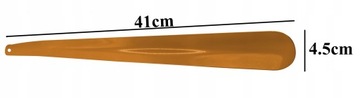 Рожок для обуви LONG METAL ORANGE GLOSS