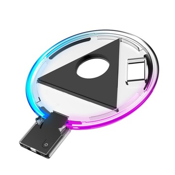 LED RGB świecąca podstawa podstawka