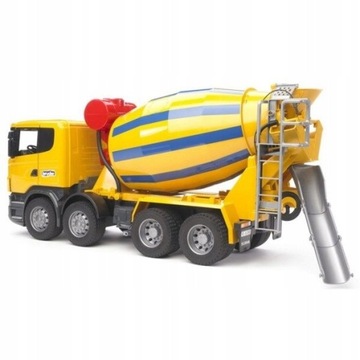 Bruder 03554 Бетономешалка Scania Игрушка, пластик