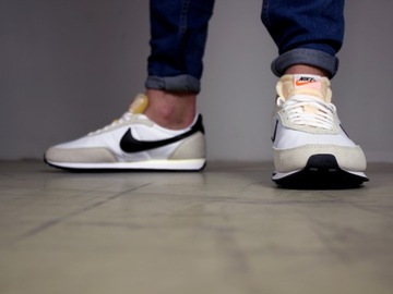 buty męskie Nike sportowe sneakersy WAFFLE TRAINER 2 na co dzień jasne