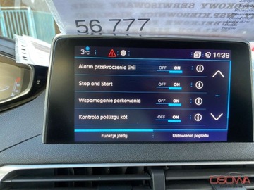 Peugeot 3008 II Crossover 1.6 BlueHDi 120KM 2017 Peugeot 3008 1.6hdi automat Navi kamera ledy bezwypadkowy zamiana 1.r.gwar, zdjęcie 38