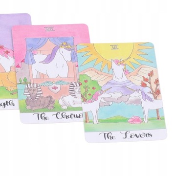 78 шт. Хрустальные карты Таро с животными.