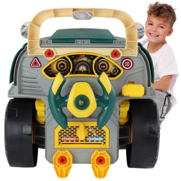 Sada Pro Automechanika Velký motor pro otáčení a roztáčení Auto Zvuk Světlo