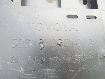 КРЫШКА БАМПЕРА TOYOTA YARIS II 05-08