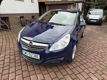 Opel Corsa D Hatchback 1.0 Twinport ecoFLEX 60KM 2009 Opel Corsa TYLKO 144tyśkm! KLIMA 2009R ESSENTIA 1.0B Zwykła Benzyna IDEAŁ, zdjęcie 2