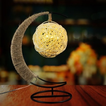 LAMPA DO SYPIALNI MOON TAKRAW LANTERN DECOR