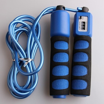 Скакалка со счетчиком Скакалка детская, синяя