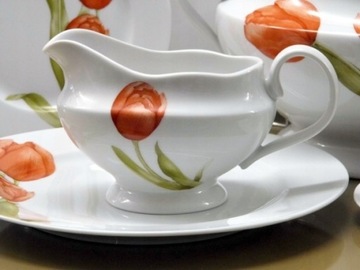 088 BULIONÓWKA 350 SPODEK 16 Tulipan ASTRA PORCELANA CHODZIEŻ MALCER 12/24