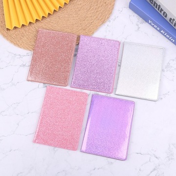 Funda de cuero PU con lentejuelas brillantes para