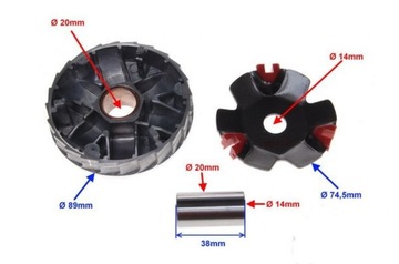 Приводной скутер 4т спортивный тюнинг 139qma qmb 1p39qmb