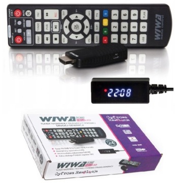 Эфирное ТВ-тюнер-декодер HD DVB-T DVB-T2 H.265