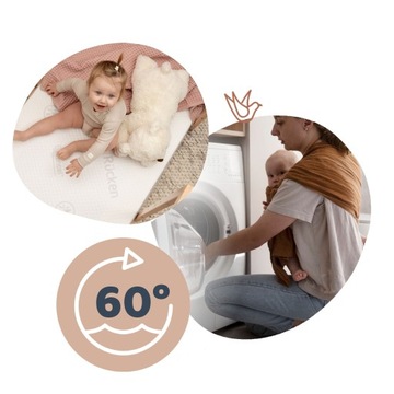 Матрас для люльки для коляски LIONELO CYBEX VENICCI Hard HR FOAM Tencel Thick