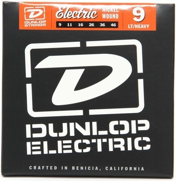 DUNLOP 09-46 - STRUNY DO GITARY ELEKTRYCZNEJ