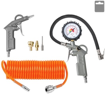 Zestaw do pompowania i przedmuchiwania (6 elementów)