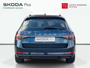 Skoda Superb III Kombi Facelifting 2.0 TDI SCR 150KM 2021 Skoda Superb 2.0TDI 150KM Style DSG SerwisASO Panorama Matrix Navi Hak FV23, zdjęcie 3