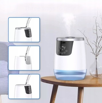 Ультразвуковой увлажнитель воздуха с УФ-пультом дистанционного управления.