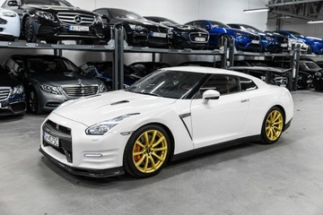 Nissan GT-R Coupe Facelifting 3.8 550KM 2013 Nissan GT-R Black Edition. Salon Polska