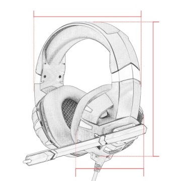 ИГРОВЫЕ НАУШНИКИ С МИКРОФОНОМ ДЛЯ ГЕЙМЕРОВ