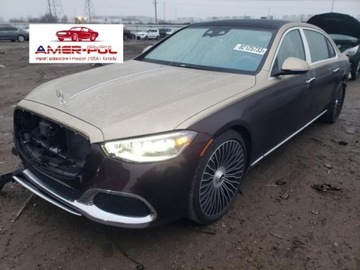 Mercedes Klasa S W223/V223 2022 Mercedes-Benz Klasa S Maybach 580, 2022r., 4x4, 4.4L 4.4 Benzyna 496KM