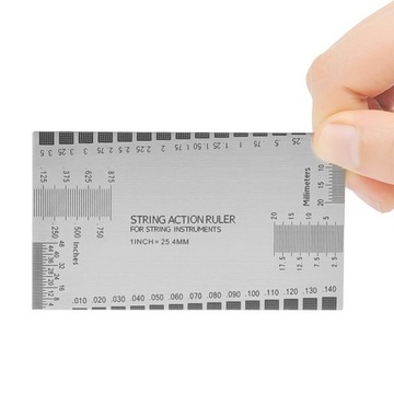 Гитарная струна из нержавеющей стали с линейкой действия