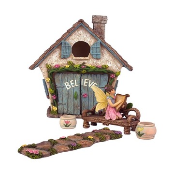 MagiDeal Fairy Garden House Kit Mini Fairy