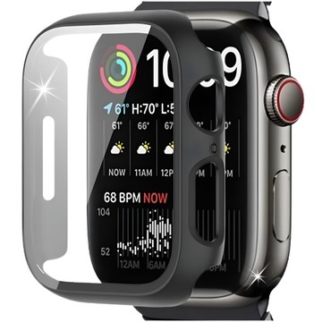 ETUI + SZKŁO 2w1 DO APPLE WATCH 4/5/6/SE 44 mm OBUDOWA NAKŁADKA CASE|KOLORY