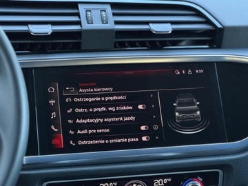Audi 2024 Audi Q3 Sportback Adaptacyjny tempomat.LED,Sportowe fotele,Podgrzewana kie, zdjęcie 22