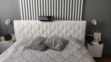 СТЕГАНОЕ ПОКРЫТИЕ ДЛЯ ИЗГОЛОВЬЯ КРОВАТИ МЯГКИЙ ЗАЩИТНЫЙ ЧЕХОЛ ДЛЯ ИЗГОЛОВЬЯ 70х160СМ