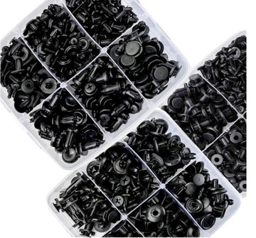 Spinki Kołki klipsy samochodowe tapicerka plastiki + łyżki ściągacze 795SZT