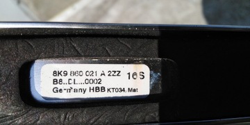 AUDI A4 B8 KOMBI STŘEŠNÍ NOSIČ STŘEŠNÍ CHRÓM KOMPLET ORIG