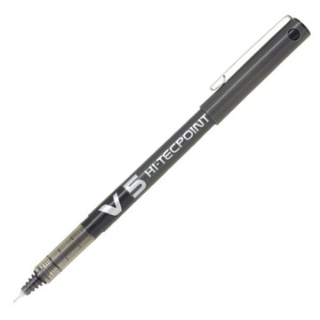 CIENKOPIS ULTRACIENKI KULKOWY - PILOT V5 HI-TECPOINT 0,5 - CZARNY