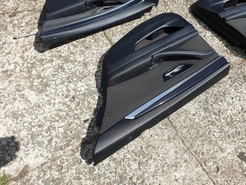 BMW 5 F10 F11 11-17 обивка дверной панели евро.