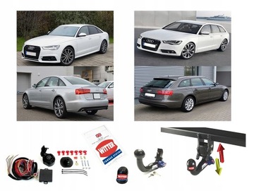 AUTOMATYCZNY HAK+MODUŁ AUDI A6 C7+KOMBI 2011do2018