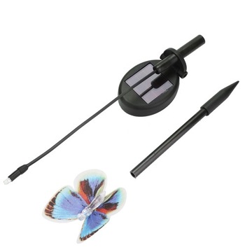 SOLARNE ŚWIATŁA MOTYL LAMPY OGRODOWE LED