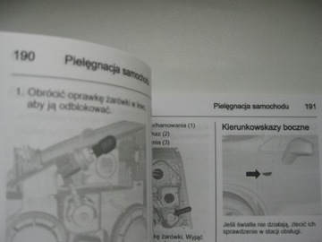 OPEL MOKKA I 2012-2016 Руководство пользователя на польском языке + аудионавигационная книга