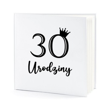 KSIĘGA GOŚCI NA 18 30 40 50 URODZINOWY Album