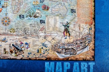 Пазл 2000 деталей - Пиратский мир